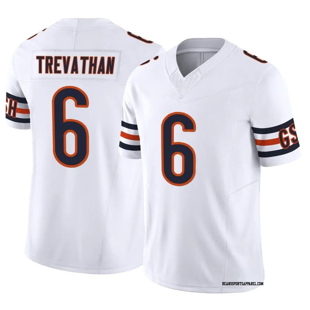 Limited White Men's Danny Trevathan Chicago Bears Vapor F.U.S.E. Jersey